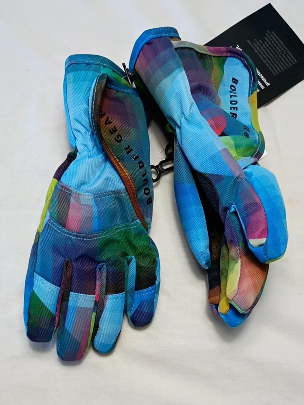 NWT Boulder Gear Toddler Boys Small Flurry Space Camp Gloves Winter